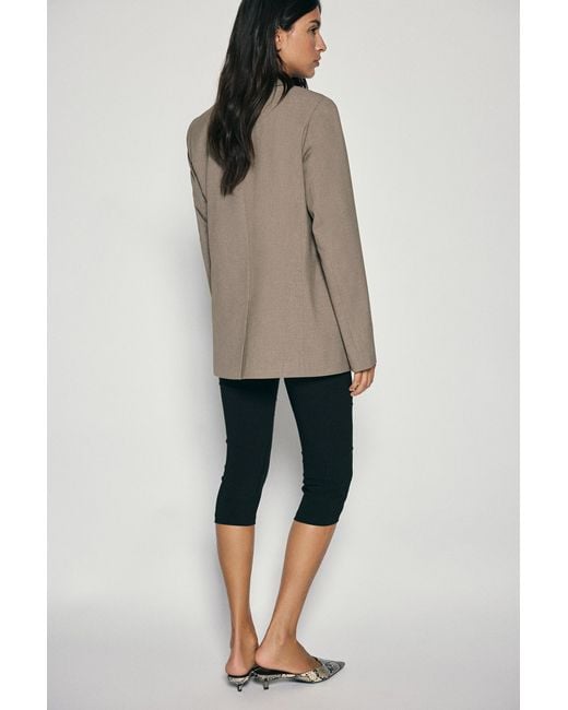 Pull&Bear Gray Basic Blazer