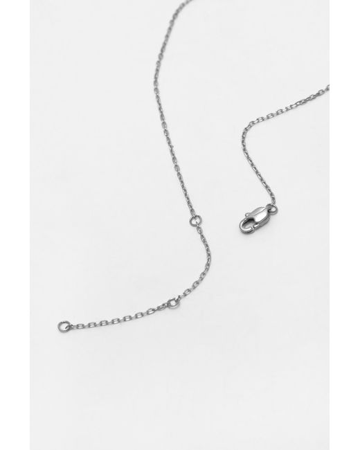 Collier À Strass Pull&Bear en coloris White