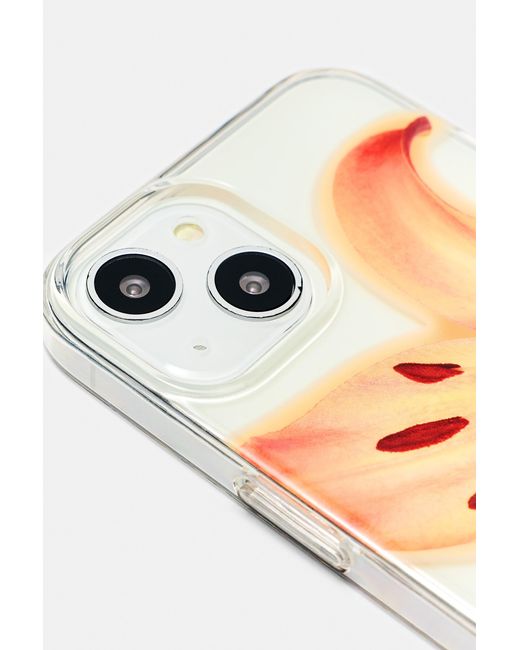 Cover Iphone Fiore di Pull&Bear in Orange