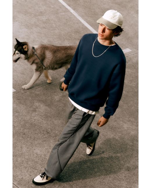 Pull&Bear Gray Stwd Sports Jogger Trousers for men