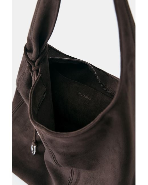 Pull&Bear Shopper Met Detail in het Black