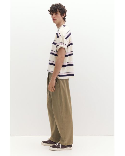 Pull&Bear Green Baggy Jogger Pants for men