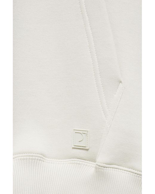 Felpa Basic Con Cappuccio di Pull&Bear in White da Uomo