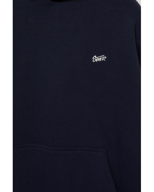 Pull&Bear Stwd Hoodie in het Blue voor heren