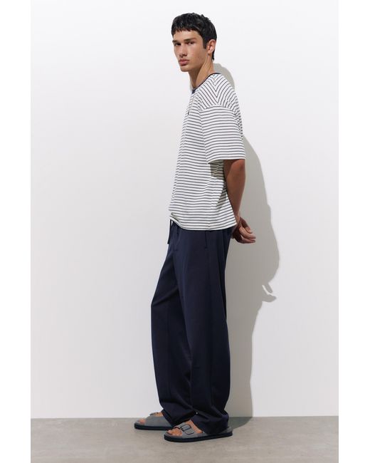Pull&Bear Gray Tailored Fit Joggers for men