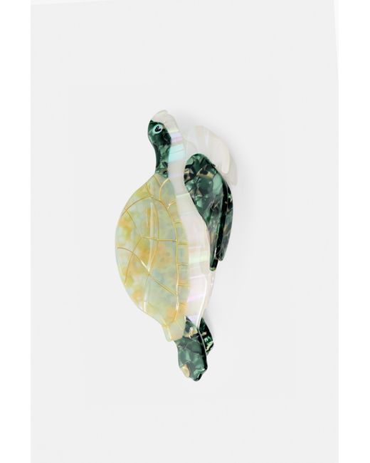 Pull&Bear Green Pleasures X Stwd Tortoise Hair Clip