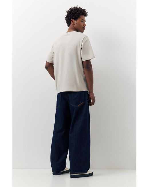 Pull&Bear 2-Pack Basic T-Shirts in het Blue voor heren