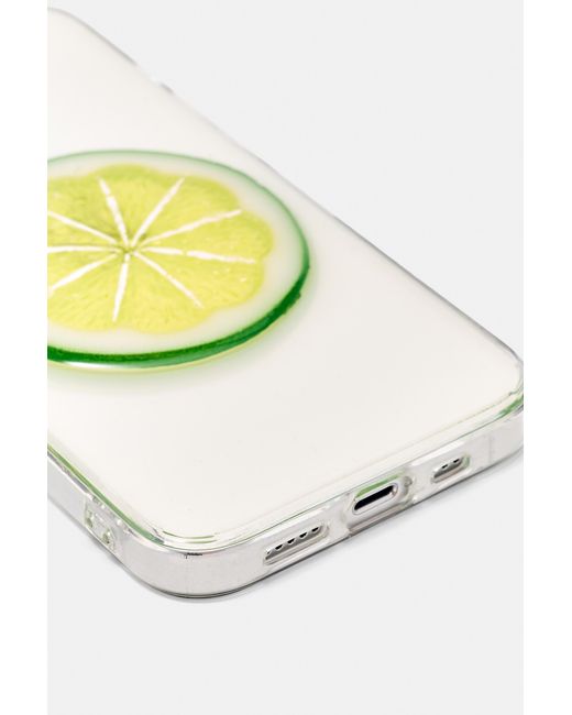Pull&Bear Gray Transparent Fruit Iphone Case