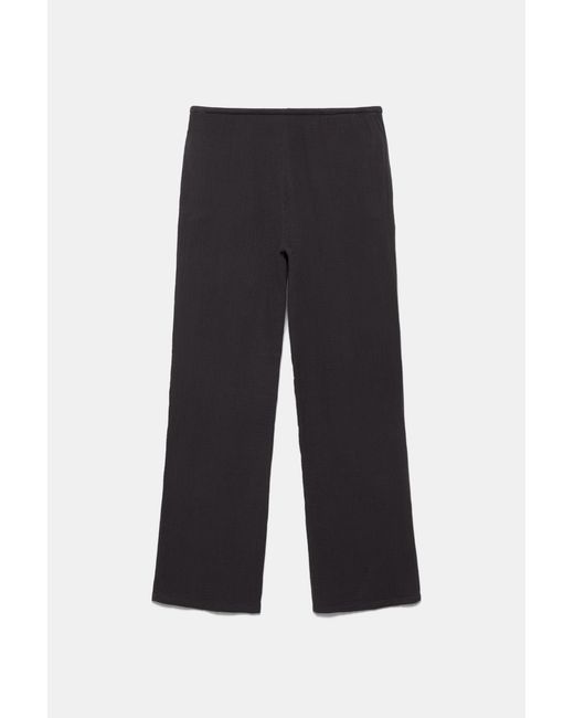 Pantalon Fluide Bambula Pull&Bear en coloris White