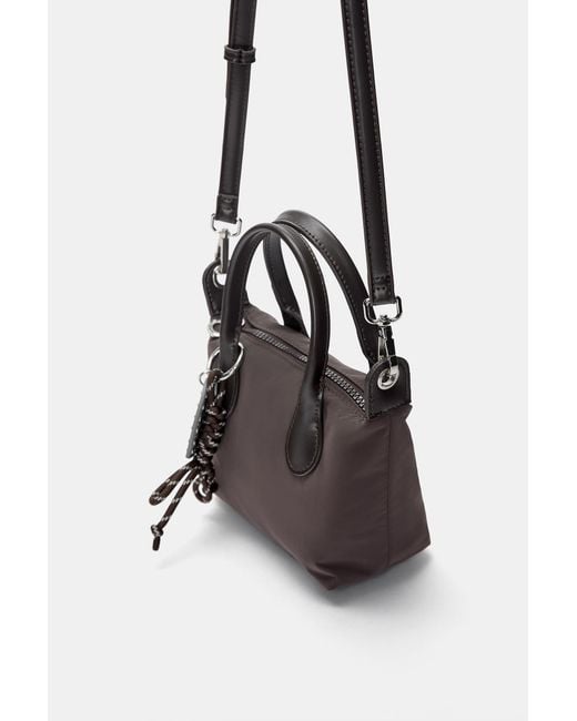 Pull&Bear Brown Mini-Umhängetasche Mit Herzanhänger