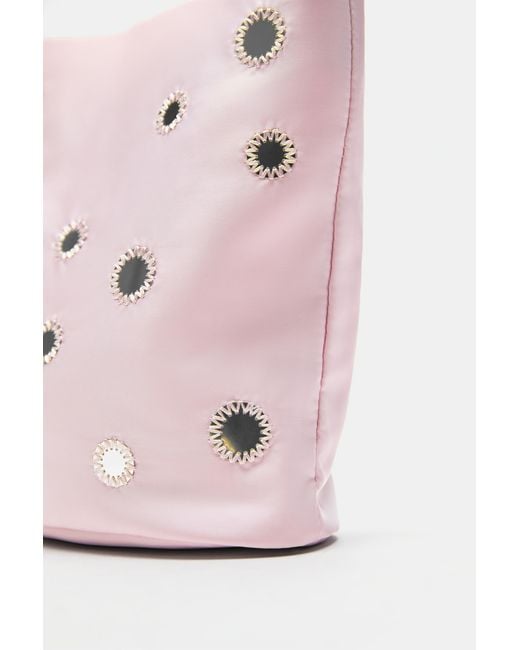 Borsa A Spalla Con Specchietti di Pull&Bear in Gray