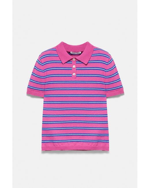 Polo di Pull&Bear in Purple