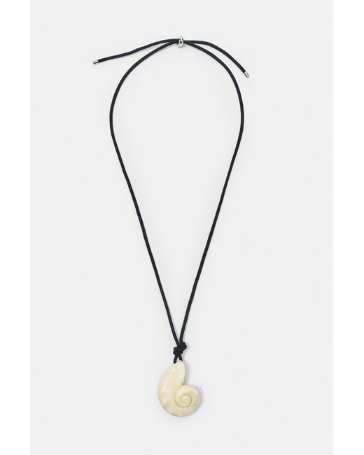 Pull&Bear Multicolor Resin Seashell Necklace