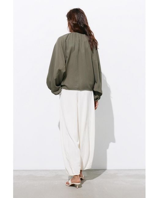 Pull&Bear Balloon Bomberjack in het Green