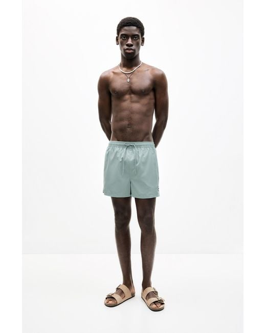 Pull&Bear Multicolor Stwd Swim Shorts for men