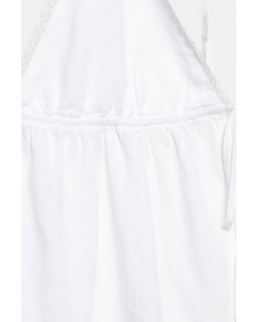 Top Halter di Pull&Bear in White