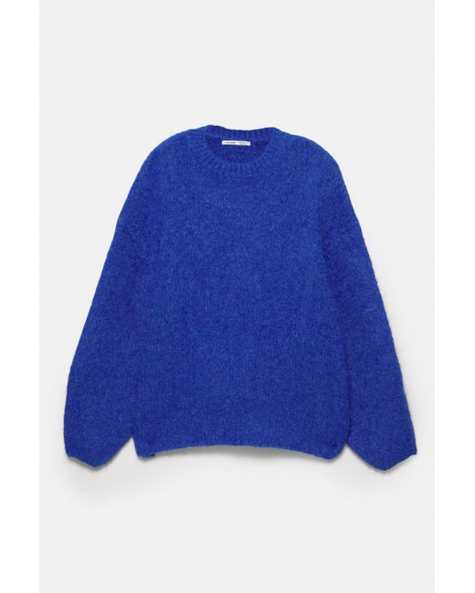 Pull&Bear Blue Oversize-Pullover