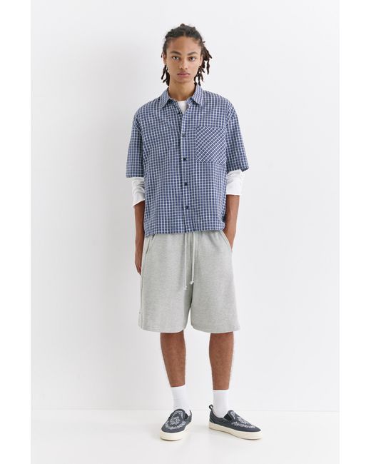 Pull&Bear Stwd Sportbermuda in het Gray voor heren