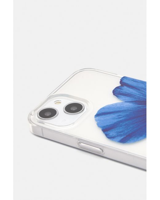 Pull&Bear Blue Blumen-Iphone-Hülle