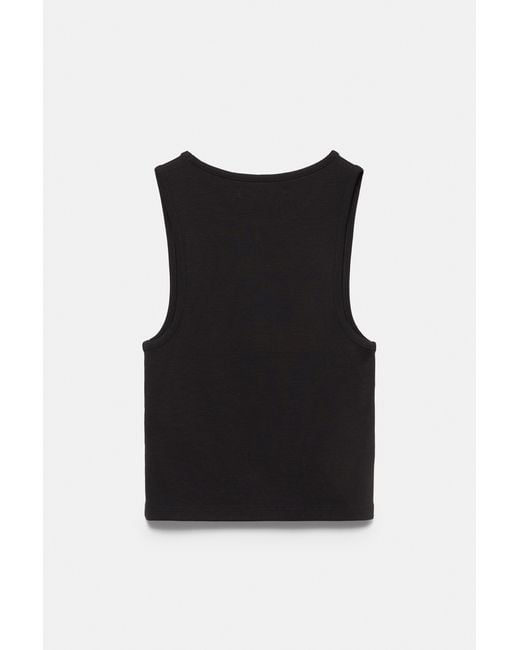 Pull&Bear Black Tank Top