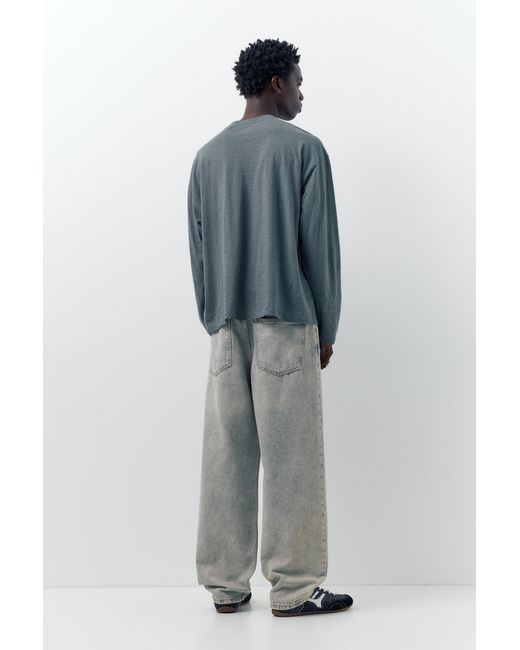 Pull&Bear Multicolor Baggy Jeans for men