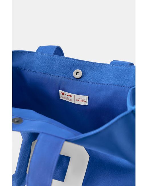 Borsa Shopper Disney X F1 di Pull&Bear in Blue