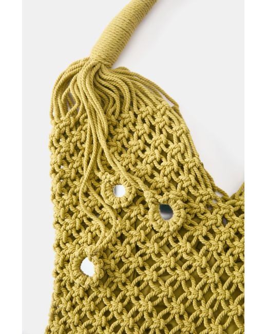 Borsa Shopper Con Specchietti di Pull&Bear in Green