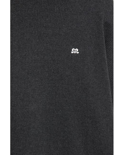 Pull Brodé Devant Pull&Bear en coloris Gray