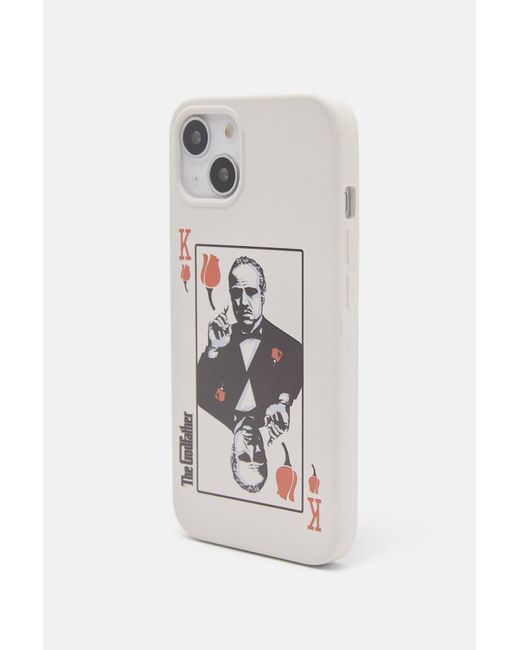 Pull&Bear Iphone-Hülle Der Pate in White für Herren