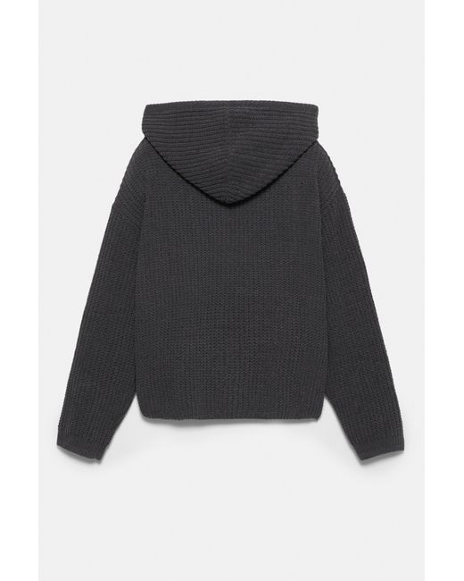 Pull&Bear Chenille Capuchonsweater in het Multicolor