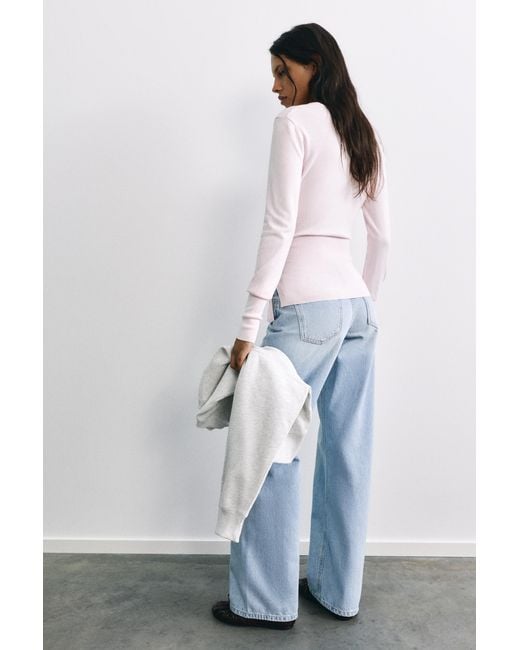 Pull&Bear Pink Pullover