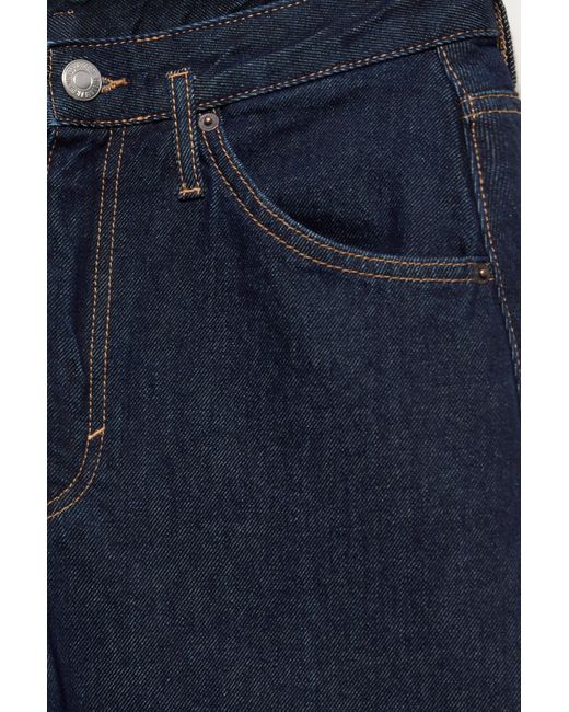 Jean Barrel Taille Basse Pull&Bear en coloris Blue
