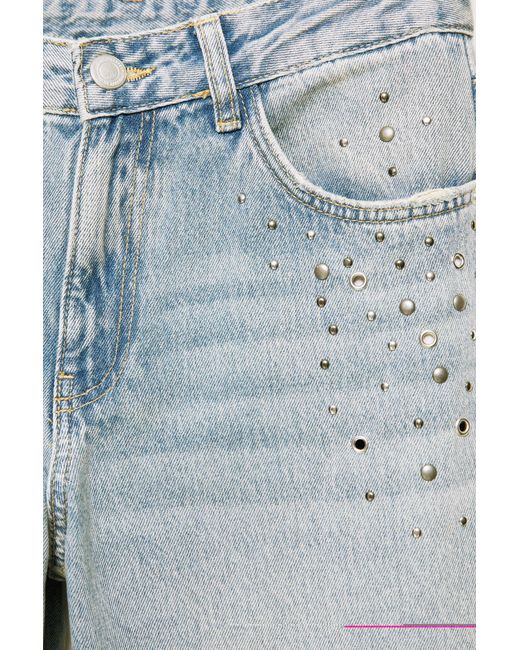 Jean Baggy À Œillets Pull&Bear en coloris Black