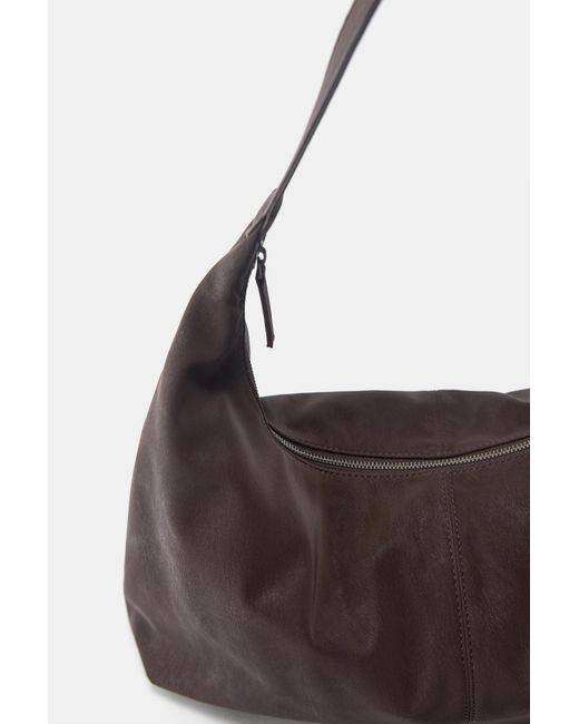 Borsa Shopper Maxi di Pull&Bear in Gray