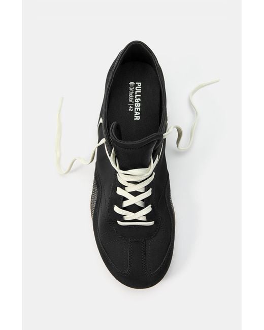 Pull&Bear Black Trainers for men