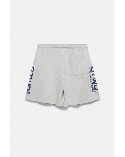 Pull&Bear Stwd Sportbermuda in het Gray voor heren