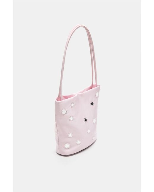 Borsa A Spalla Con Specchietti di Pull&Bear in Gray