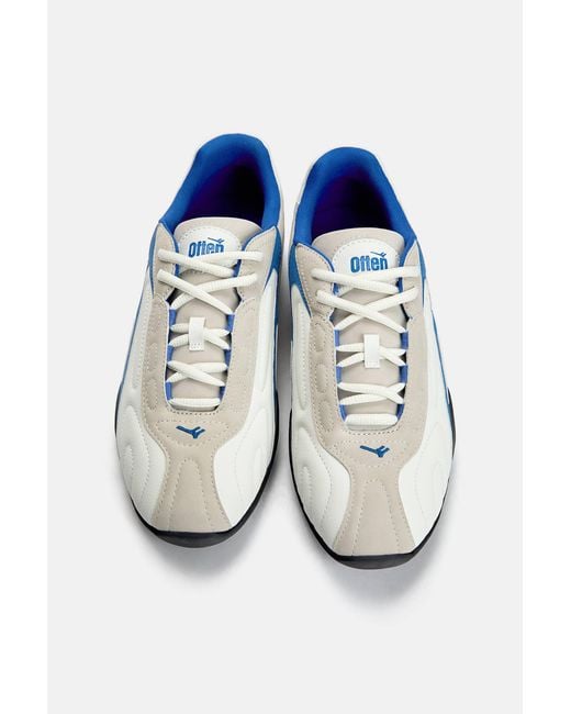 Pull&Bear Retro-Sneaker in Blue für Herren