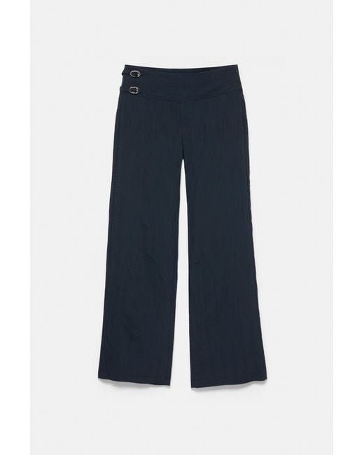 Pantalon Boucles Latérales Pull&Bear en coloris Blue