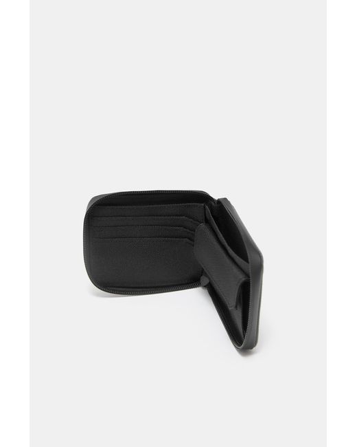 Pull&Bear Gray Nylon Stwd Wallet for men