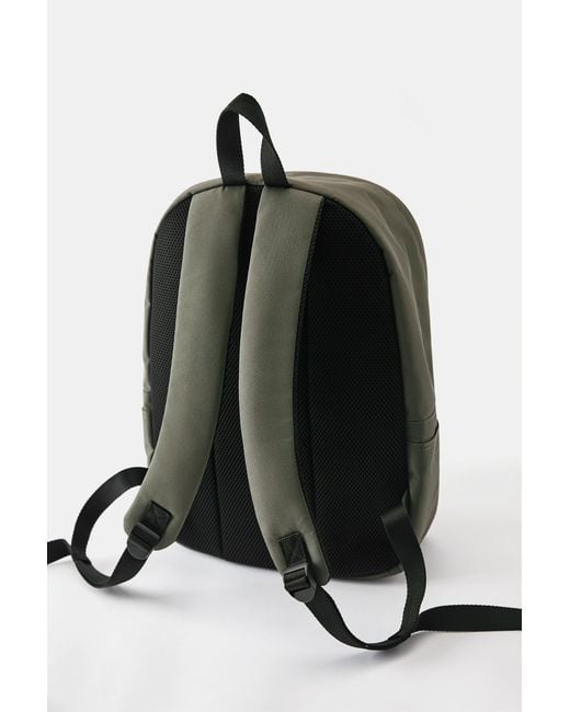 Pull&Bear Green Stwd Backpack for men