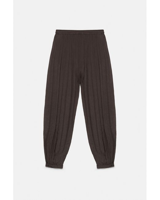 Pull&Bear Pofbroek Met Kralen in het Black