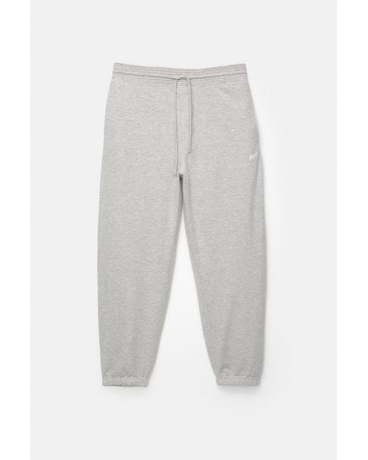 Pull&Bear Gray Stwd Tracksuit Bottoms for men