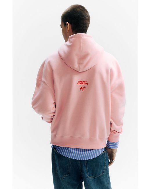 Pull&Bear Stwd Studio in het Pink voor heren