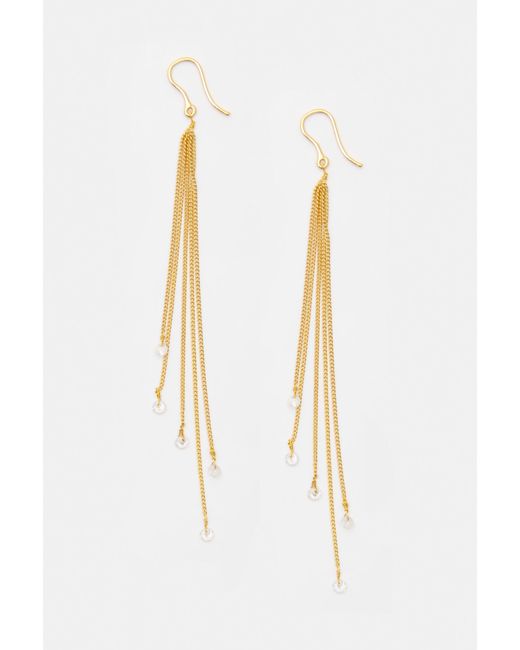 Pull&Bear White Pack Of 3 Pairs Of Dangle Earrings