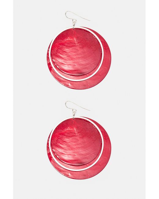 Pull&Bear Red Doppel-Ohrringe