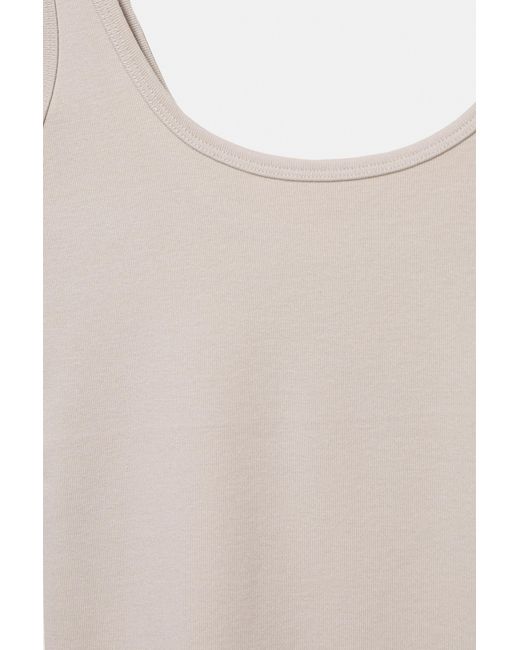 Pull&Bear Tanktop Met Modal in het White