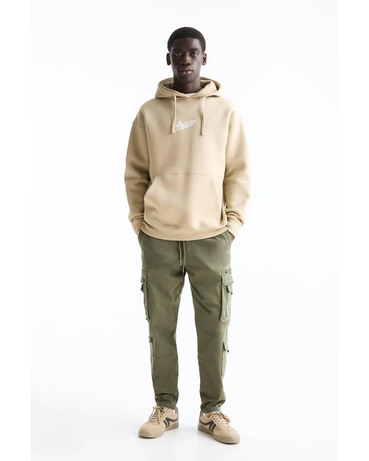 Pull&Bear Cargo-Jogginghose in Natural für Herren