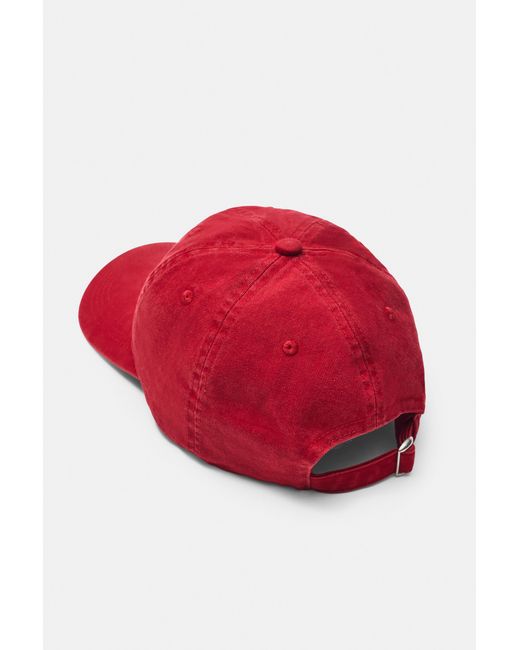 Pull&Bear Red New York Graphic Cap