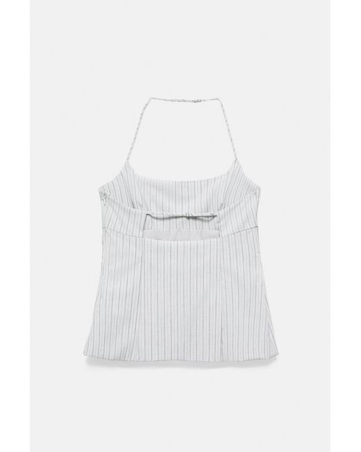 Top Halter di Pull&Bear in Gray
